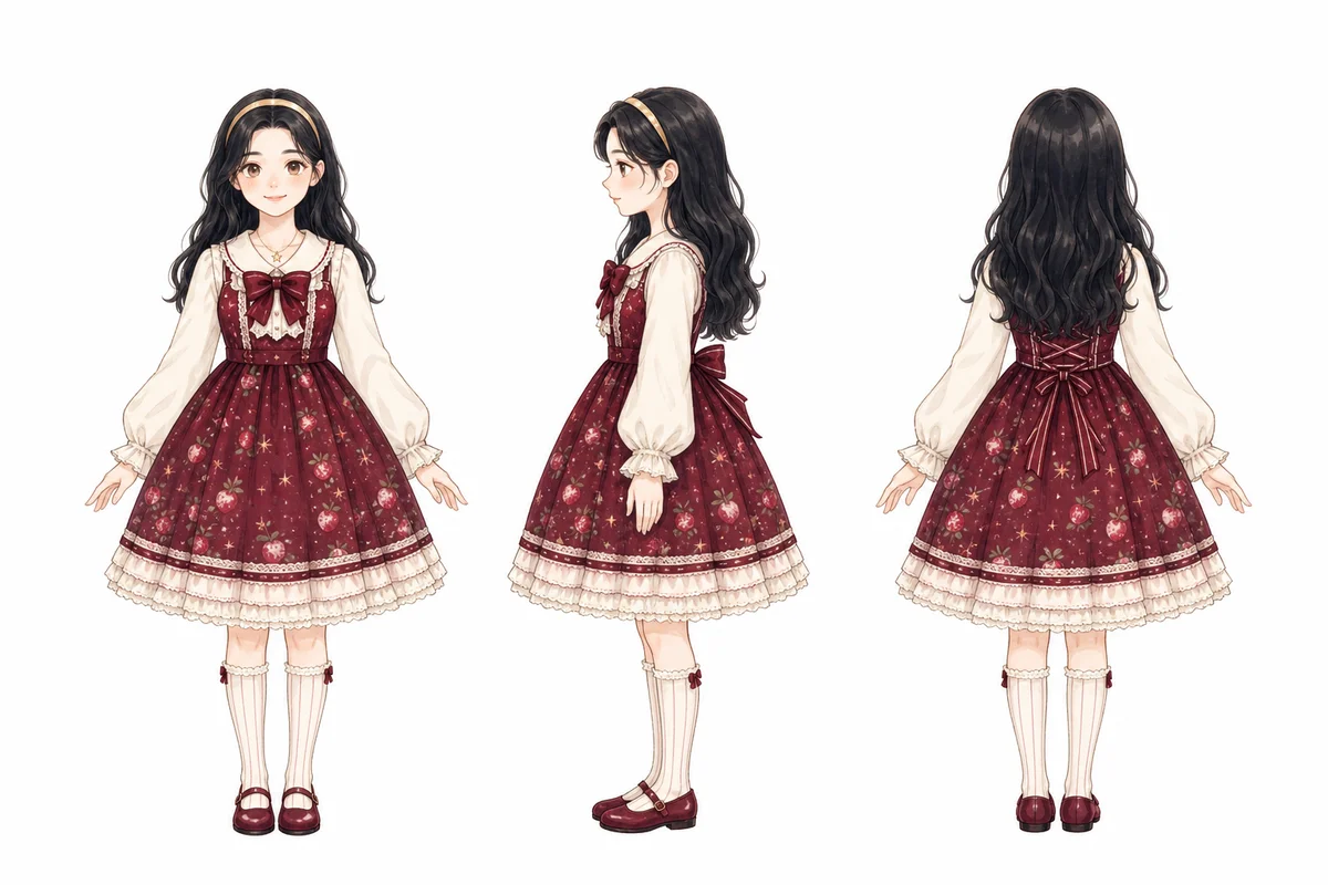 修长少女 Lolita